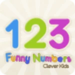 funny numbers android application logo